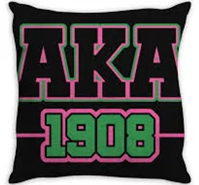 aka 1908 alpha kappa Throw Pillow