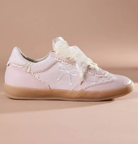 Altar'd State Julie Bow Lace Sneakers