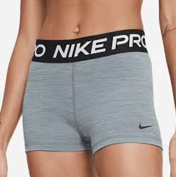 Women's Nike Pro 3" Shorts in Grey, Size: XS | CZ9857-084