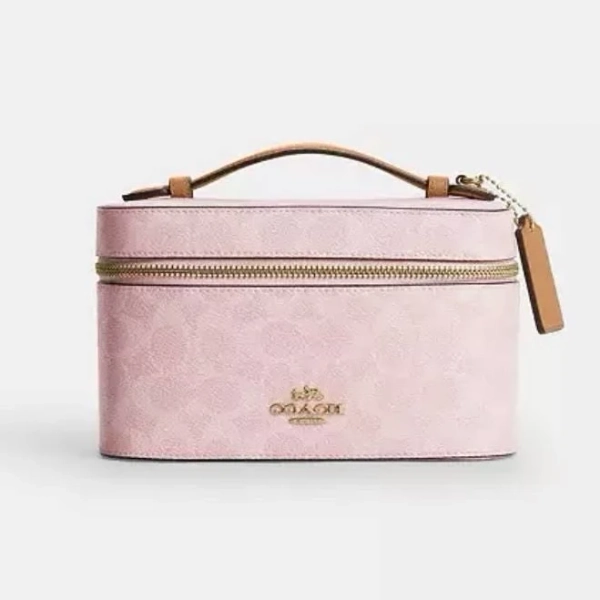 Coach Signature Canvas Cosmetic Case