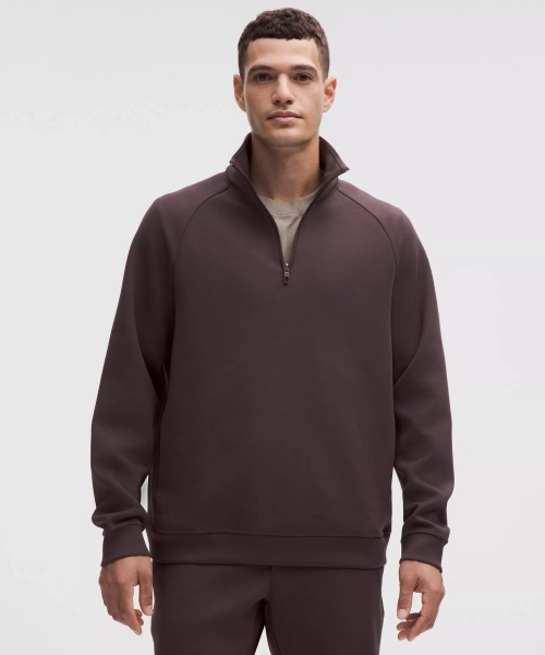 Smooth Spacer Quarter Zip - Sequoia - S
