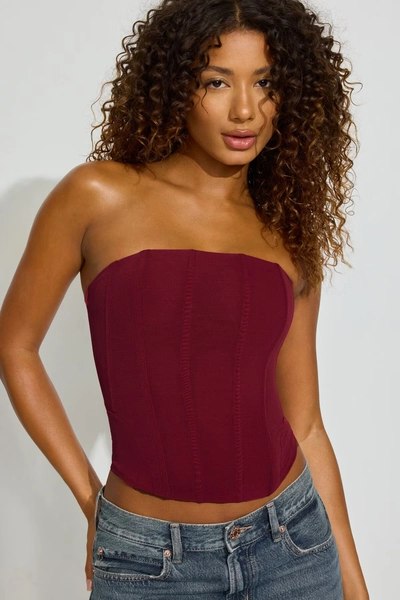 Mesh Longline Tube Corset