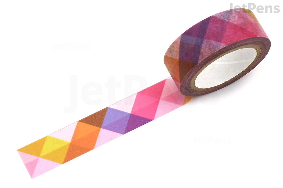 +teacher Guideline Washi Tape - 15 mm x 7 m - Fun Colors