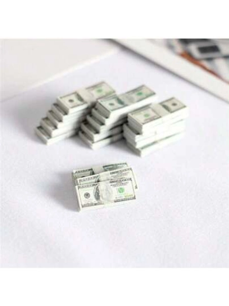 1Pc Dollhouse Pocket Props, Mini Miniature Model Simulation Banknotes, Doll House Food Play