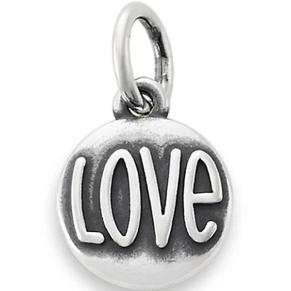 Consuela Women's Sterling Silver Love You Charm