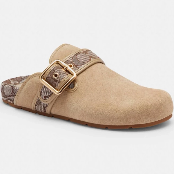 Coach Women's Archival Buckle Clogs
