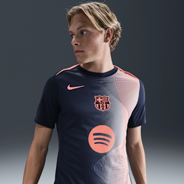 FC Barcelona Academy Pro Third Men's Nike Dri-FIT Soccer Pre-Match Top