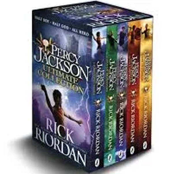 Percy Jackson Complete Book Set – Rick Riordan, Mythology Adventure