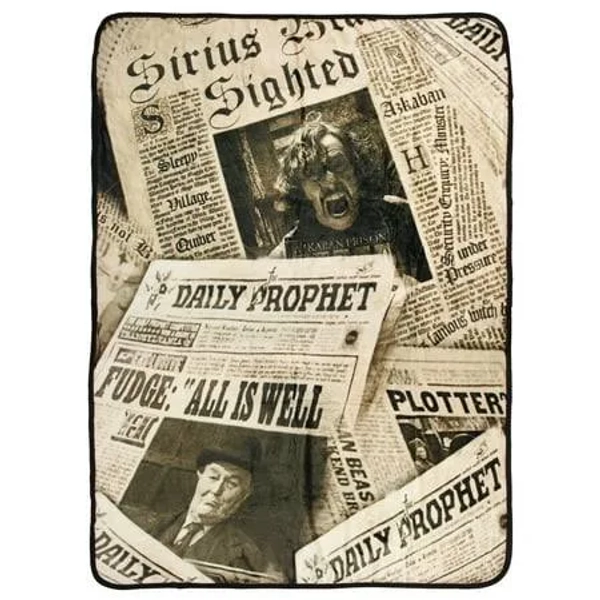The Northwest Company Harry Potter Daily Prophet Sirius Throw Blanket