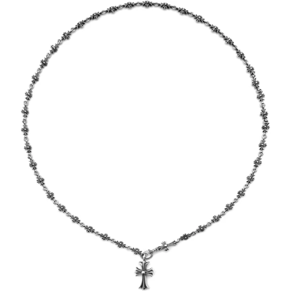 Chrome Hearts Tiny E Choke Chain Necklace
