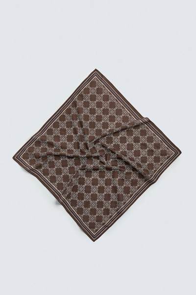 GEOMETRIC PRINT BANDANA