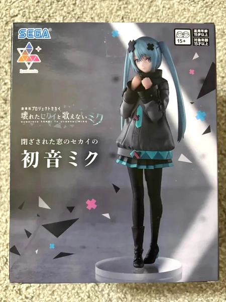 Project Sekai Luminasta Closed Window World ver. Hatsune Miku Figure Movie New