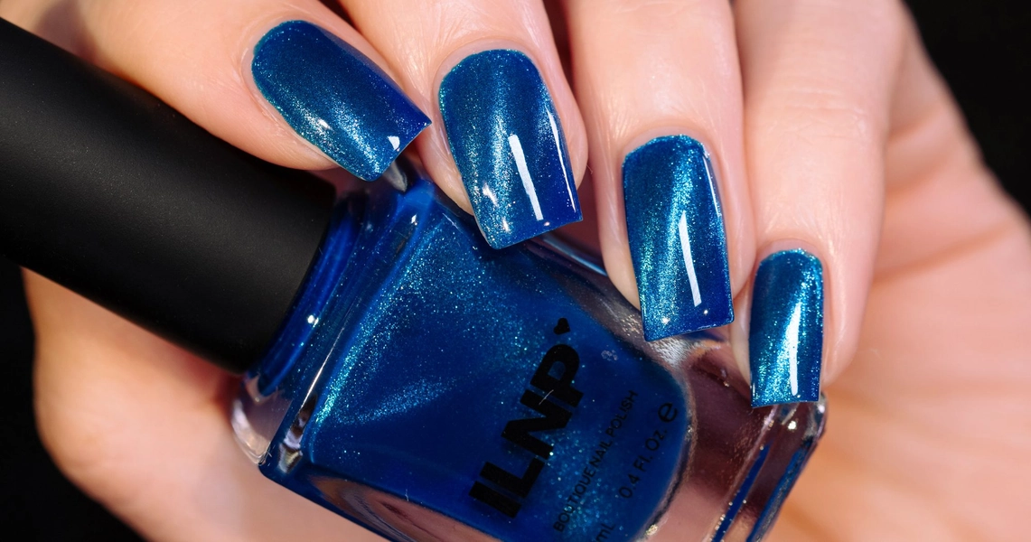 ILNP Adrian - Deep Azure Blue Magnetic Nail Polish