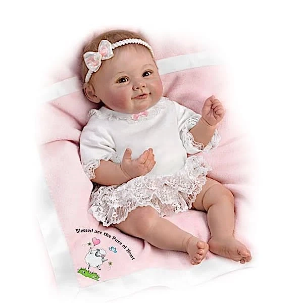 Ping Lau Blessed Are the Pure of Heart Realistic Baby Doll