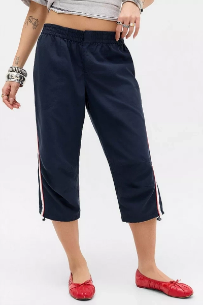 iets frans... Robin Retro Track Capri Trousers