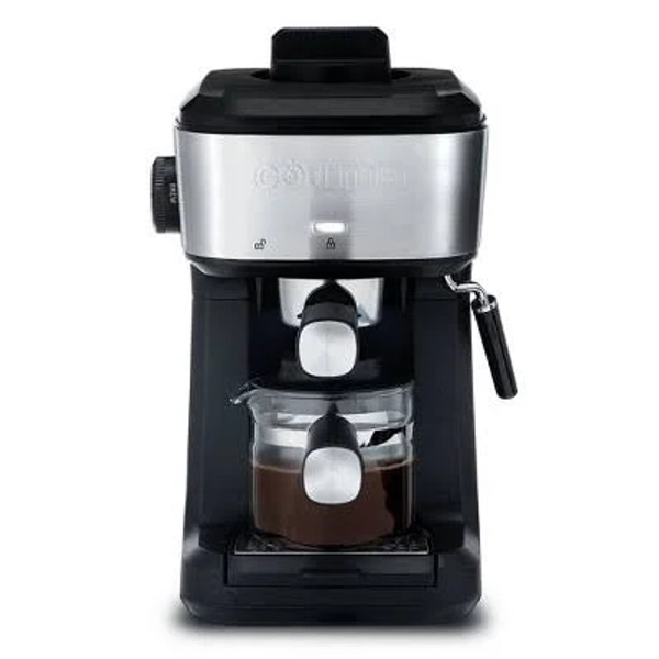 Gourmia 4 Shot Steam Espresso Maker with Frothing Wand