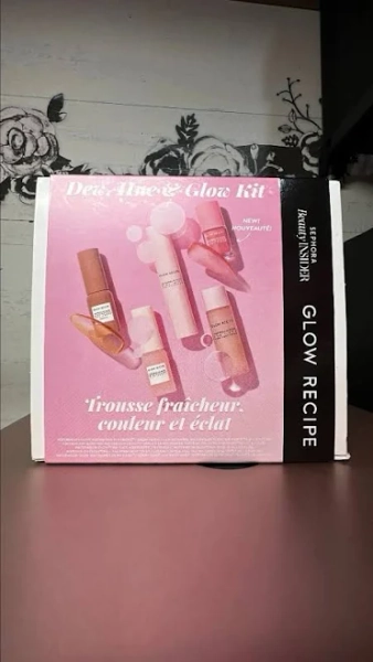 Glow Recipe Dew, Hue & Glow 5 Piece Kit~Sephora Beauty Insider~New1