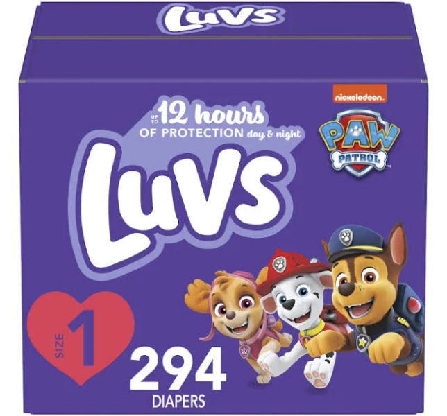 Luvs Protection Diapers Size