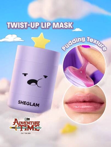 Adventure Time | SHEGLAM Oh My Glob Tinted Lip Mask Brand Beauty Makeup Face Paint Cosmetic For Women Girls Perfect For Fall Winter Ideal For Y2K Fancy Fashion Suitable For Birthday Christmas Present Party Ready Best Color