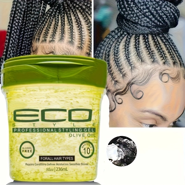 Hair Gel, Containing Plant Essence, Styling Gel, Suitable for Any Hairstyle, Can Be Used by Men And Women, 7.98oz Per Bucket, Suitable for All Hair Types, Can Be Used for Parties, Gatherings, Dates And Other Occasions