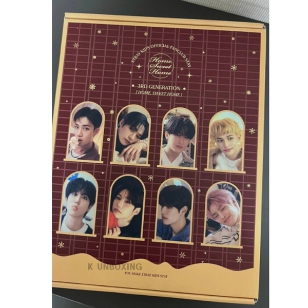 Stray Kids 3rd Membership Welcome Kit Full Package