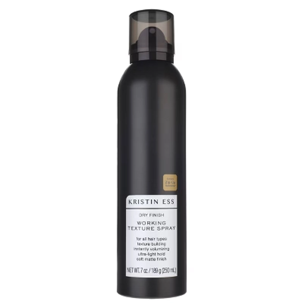 Kristin Ess Hair Dry Finish Working Texture Hair Spray, Volumizing + Texturizing Styler - 7oz