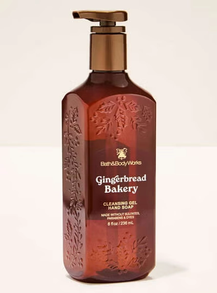 Gingerbread Bakery Cleansing Gel Hand Soap