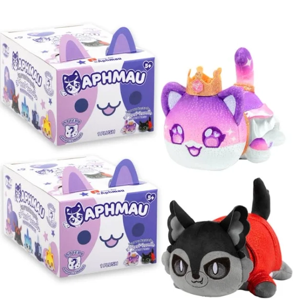 Aphmau 6” MeeMeow Mystery Plush 2 Pack Bundle Series 6