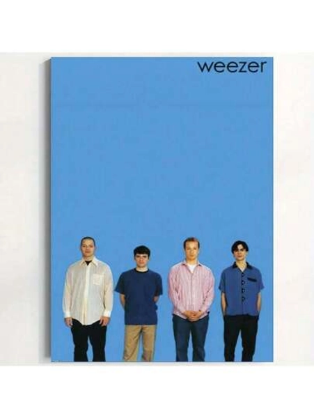 UNFramed Weezer Blue Poster - Officially Licensed
