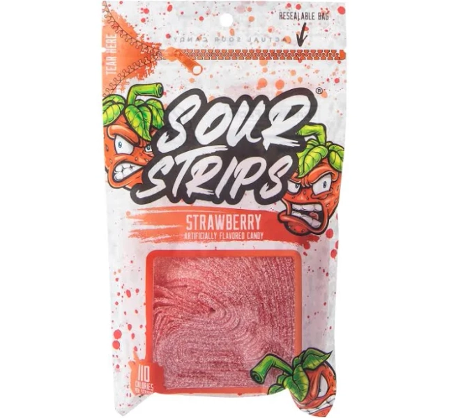 Sour Strips Strawberry