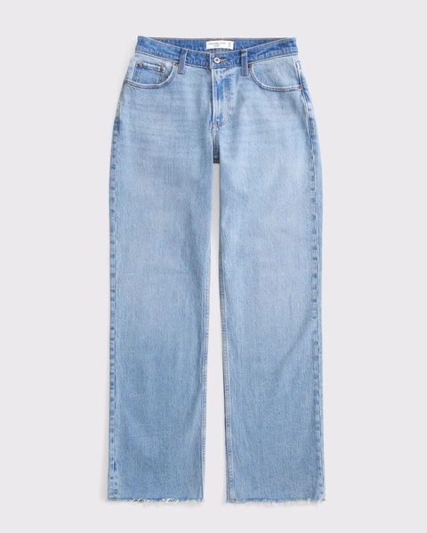 Curve Love Low Rise Baggy Jean