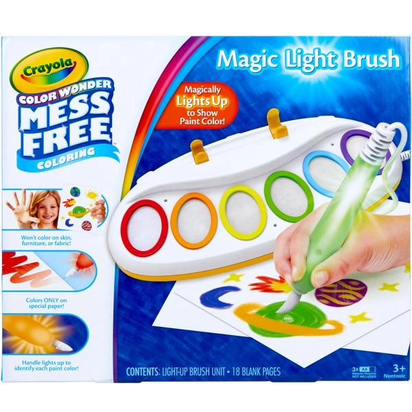 3 Pack Crayola Color Wonder Magic Light Brush Set