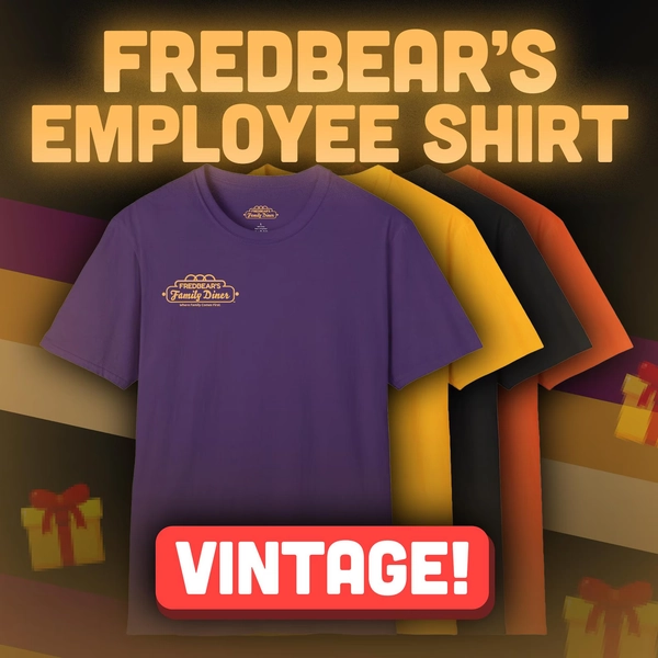 FNAF: Fredbear's Employee Shirt 