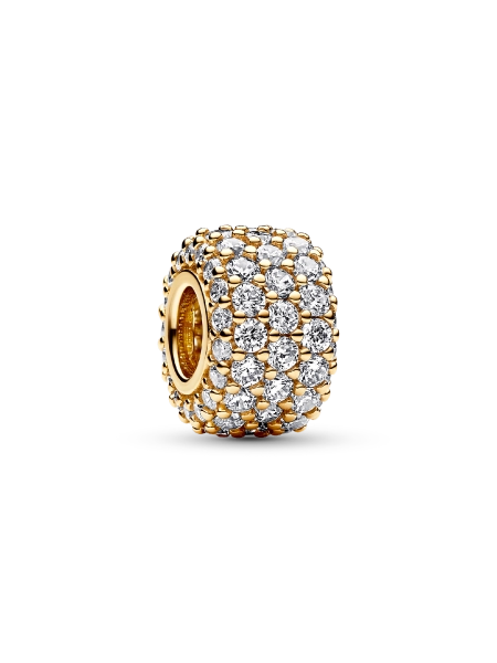 Sparkling Pavé Triple-row Charm