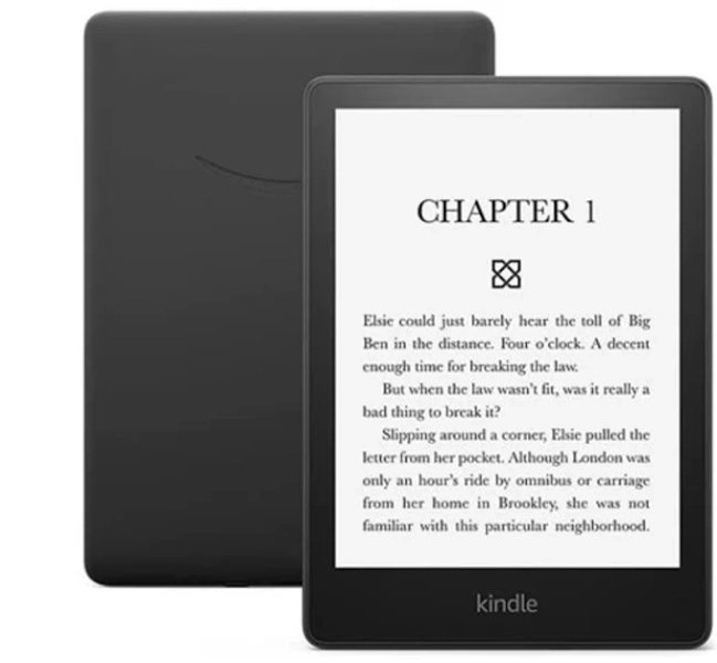 All new Kindle Paperwhite 5 11th Gen No advertisement – 6.8" display and adjustable warm light 8GB + Screen Pro