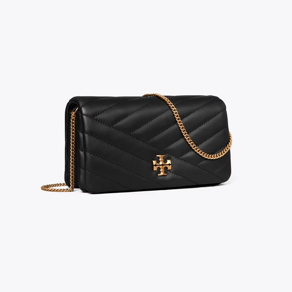 Kira Chevron Crossbody in black, size OS