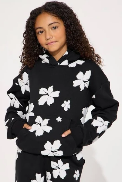 Fashion Nova Kids' Mini Always in Bloom Fleece Hoodie