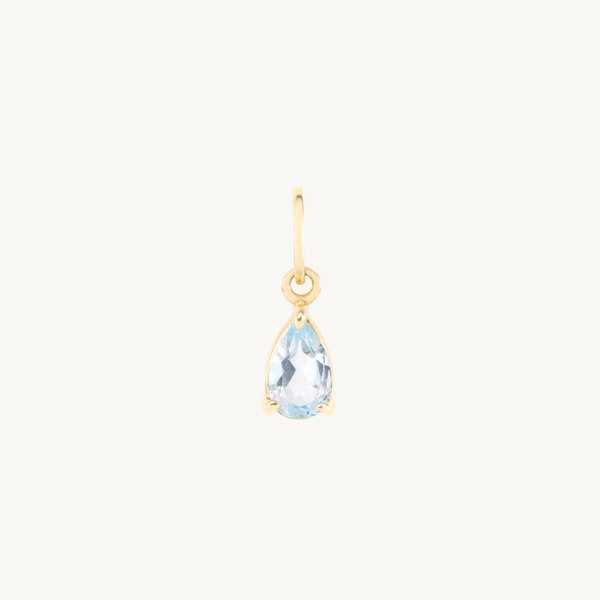 Drying Tears Gold Charm