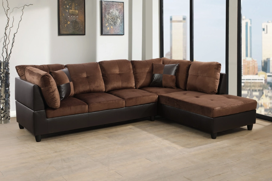 Elrama 103.5" Wide Left Hand Facing Sofa & Chaise | Wayfair