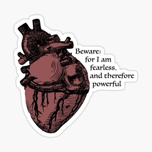 Frankenstein stolen heart Sticker