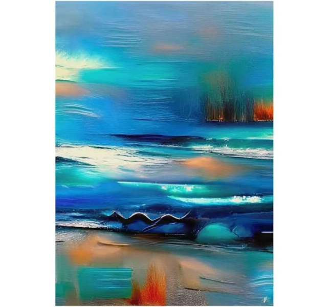 Displate Metal Poster Digital Painting No 3" - Digital Paintings - Magnetic Poster - Gift Idea