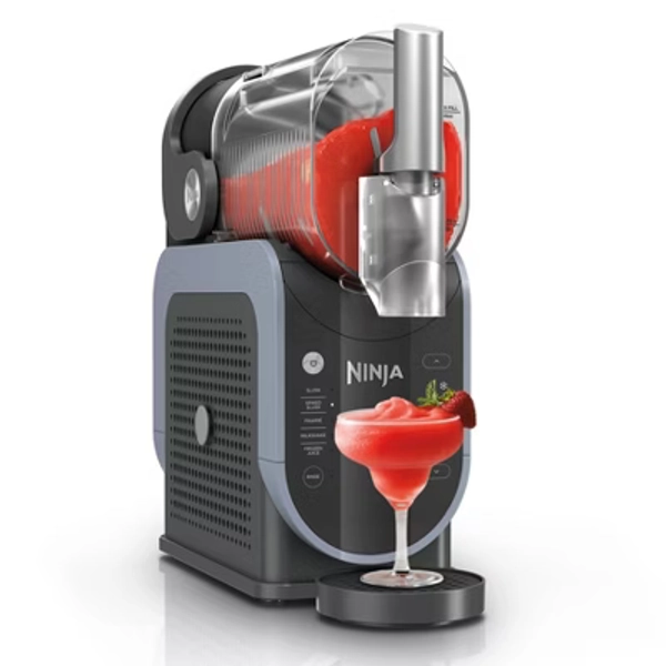 Ninja SLUSHi 88oz Professional Frozen Drink Maker with RapidChill Technology 5 Preset Programs Gray: Metal & Plastic, 3 Pieces