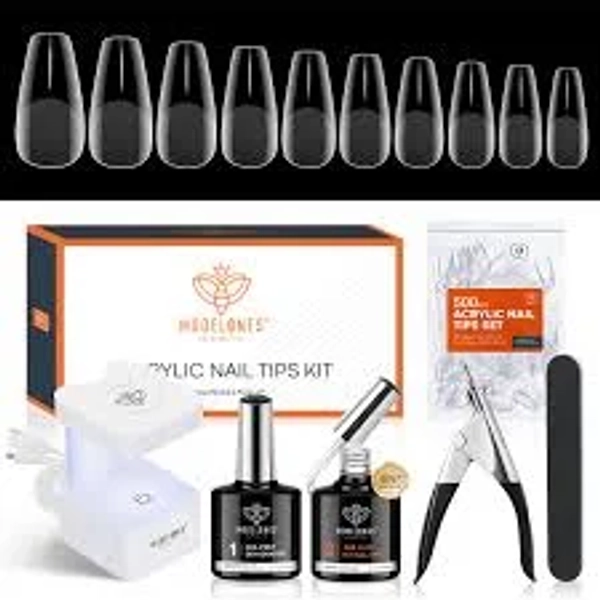 500pcs Nail Tips Kit