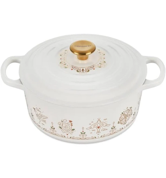 Le Creuset Noel Collection 12 Days of Christmas Round Dutch Oven