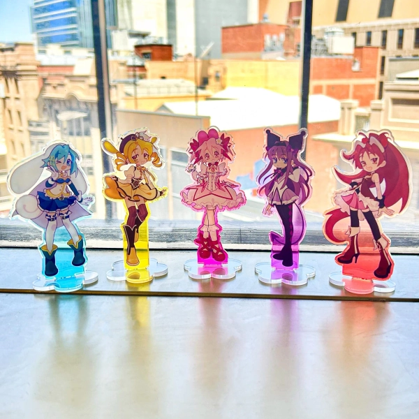 Madoka X Melody Acrylic Jelly Standees 4"