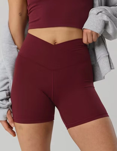 OFFLINE By Aerie Real Me Crossover High Waisted 5" Bike Short