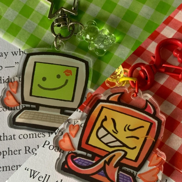 Electric Dreams 1984 Edgar | Acrylic Keychain | Fandom Assorted Merch