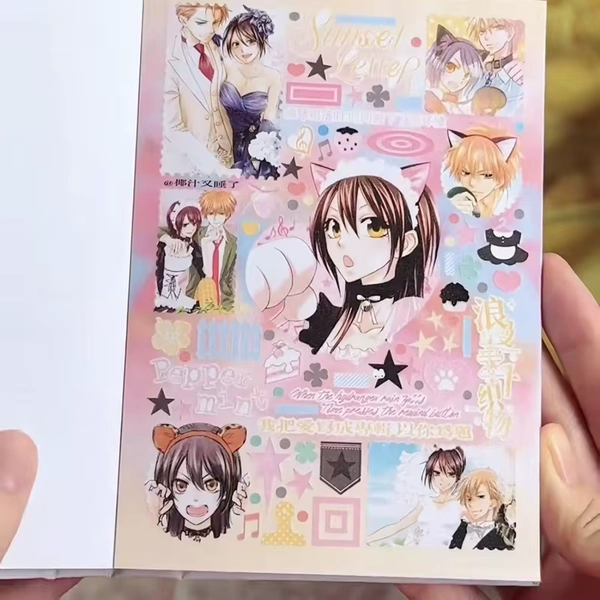 Lindos personajes de Anime japonés película cortada pegatina libro chica diario funda de teléfono DIY pegatina para álbum de recortes pegatinas de decoración Kawaii - AliExpress 21