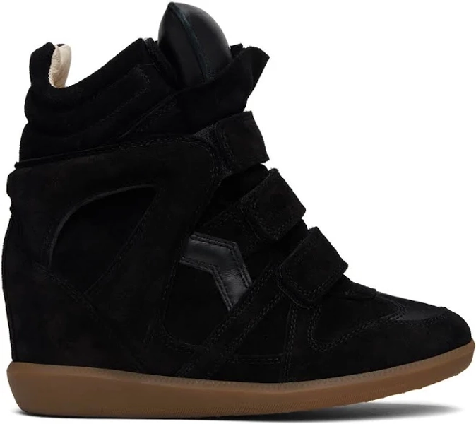 Isabel Marant Black Bekett Sneakers