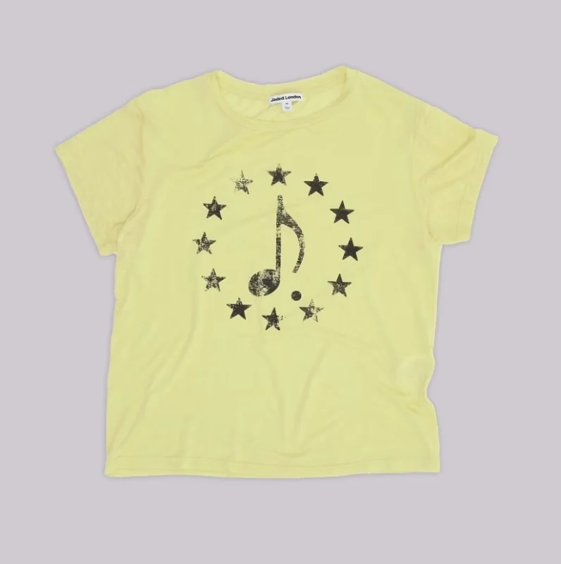 Music Yellow T-Shirt
